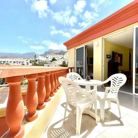 Lägenhet Apartamento Con Wifi Gratis En Recepcion, Piscina Y Increible Vistas, Tenerife Sur *