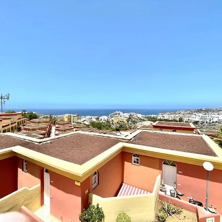 Apartamento Con Wifi Gratis En Recepcion, Piscina Y Increible Vistas, Tenerife Sur