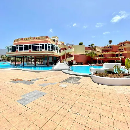Apartamento Con Wifi Gratis En Recepcion, Piscina Y Increible Vistas, Tenerife Sur Lägenhet *